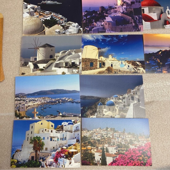 NEW 10 Santorini-(Greece) travel sites Postcard Post card with envelopes - Picture 6 of 6
